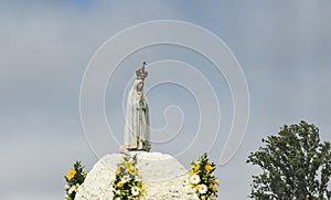 FATIMA, PORTUGAL - June 13, 2018: Church ceremonies related to t