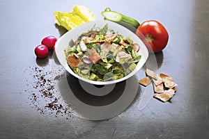 Fattoush Salad , Lebanese salad