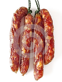 Fatty chinese pork sausages