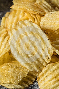 Fatty Ruffled Potato Chips