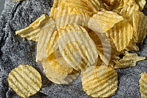 Fatty Ruffled Potato Chips