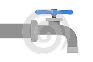 Faucet, kitchen and bathroom tap. Water tool.