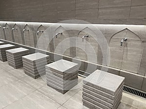 Faucets and seats for ablution
