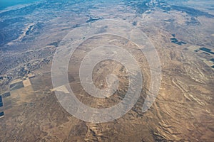 San Andreas Fault aerial view photo