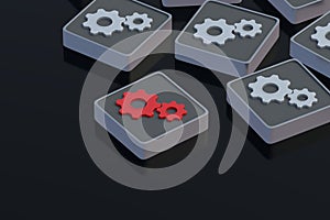 Fault testing. Engineering concept. Product defect. Critical breakdown. Serious problem