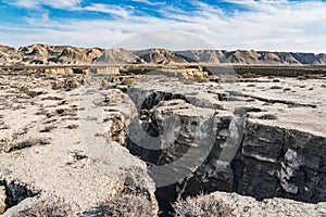 Faults of the earth crust, consequence of the earthquake