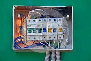 Faulty electrical panel may cause a fire