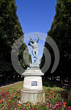 Faune Dansant Sculpture in Jardin du Luxembourg