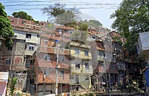 Favela in Rio de Janeiro photo