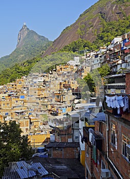 Favela Santa Marta in Rio de Janeiro
