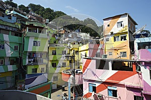 Favela Santa Marta Rio de Janeiro Brazil photo