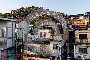 Favella in Rio de Janeiro, Brazil