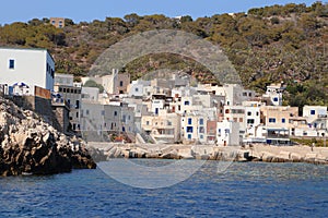 Favignana, `the big butterfly on the sea` Sicily