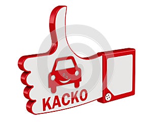 Favorable conditions for car insurance. Translation text: `CASCO comprehensive car insurance in Russia`