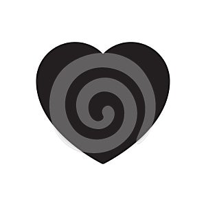 Favorite vector glyph flat icon