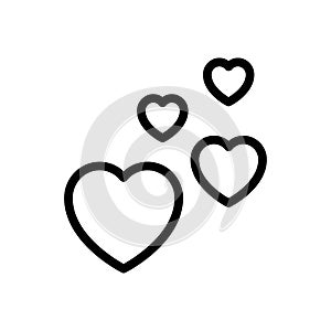 Favorite vector thin line icon