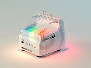 Fax device 3D telecommunications device