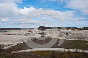 Faxe limestone Quarry