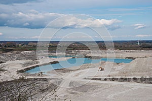 Faxe limestone Quarry