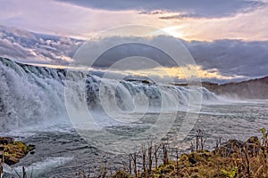 Faxi Waterfal Icelandic scenery