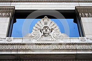 FaÃÂ§ade of an old building