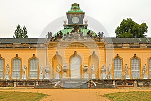 FaÃ§ade of Picture Gallery Bildergalerie, Sanssouci Park, Potsdam, Brandenburg, Germany Deutschland