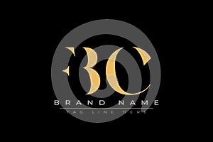 FBC abstract letter logo design