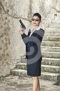 FBI woman agent.
