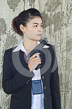 FBI woman agent. photo