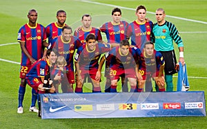 FC Barcelona team