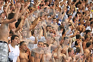 FC Dynamo Kyiv supporters