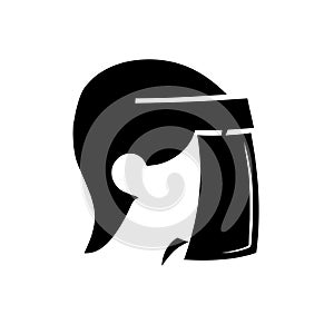 Face shield icon