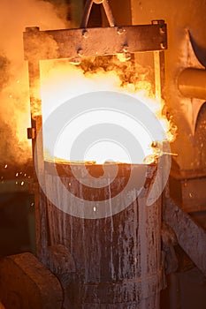 FCD casting ladle transfer