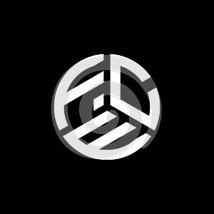 FCE letter logo design on white background. FCE creative initials letter logo concept. FCE letter design