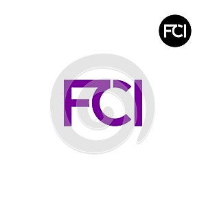 FCI Logo Letter Monogram Design