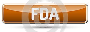 FDA - Abstract beautiful button with text.