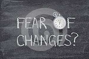 Fear of changes watch
