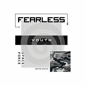Fearless youth space force slogan