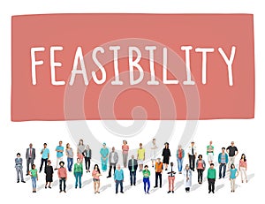 Feasibility Possibility Possible Potential Ideas Concept photo