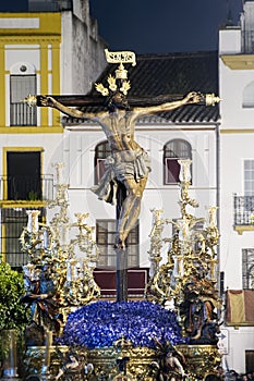 Feast of the Holy week or Easter in the city of Seville