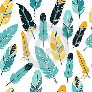 Feather background