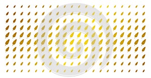 Feather Golden Halftone Effect