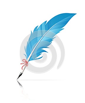 Feather pen