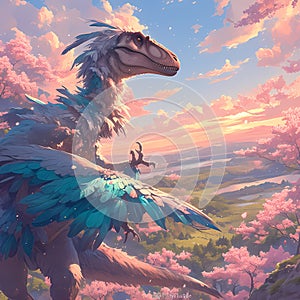Feathered Dinosaur - Nature\'s Marvel