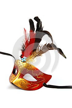 Feathered Mask