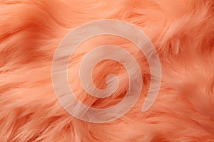 Feathered Texture. Peach Fuzz background
