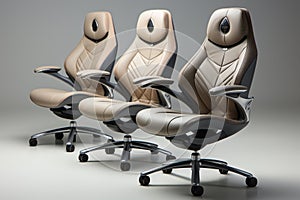 Featherlite Office Chairs on white background