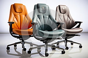 Featherlite Office Chairs on white background