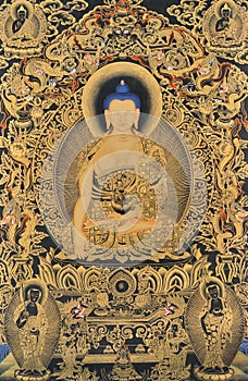 Featured Tibet traditional painting