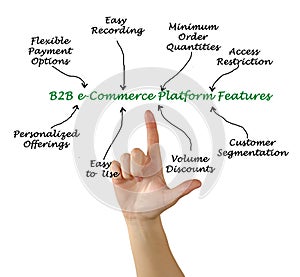 Features of B2B e-Commerce Platform